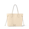 Túi xách tote LV size to màu trắng dập monogram thời trang LV 384 2026