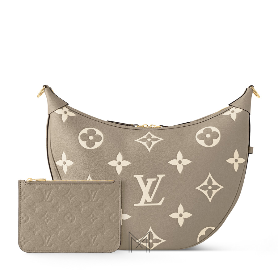 Túi Đeo Chéo LV Dáng Thuyền Màu Be Monogram Thời Trang CC054 2026 Túi Đeo Chéo LV Dáng Thuyền Màu Be Monogram Thời Trang CC054 2026