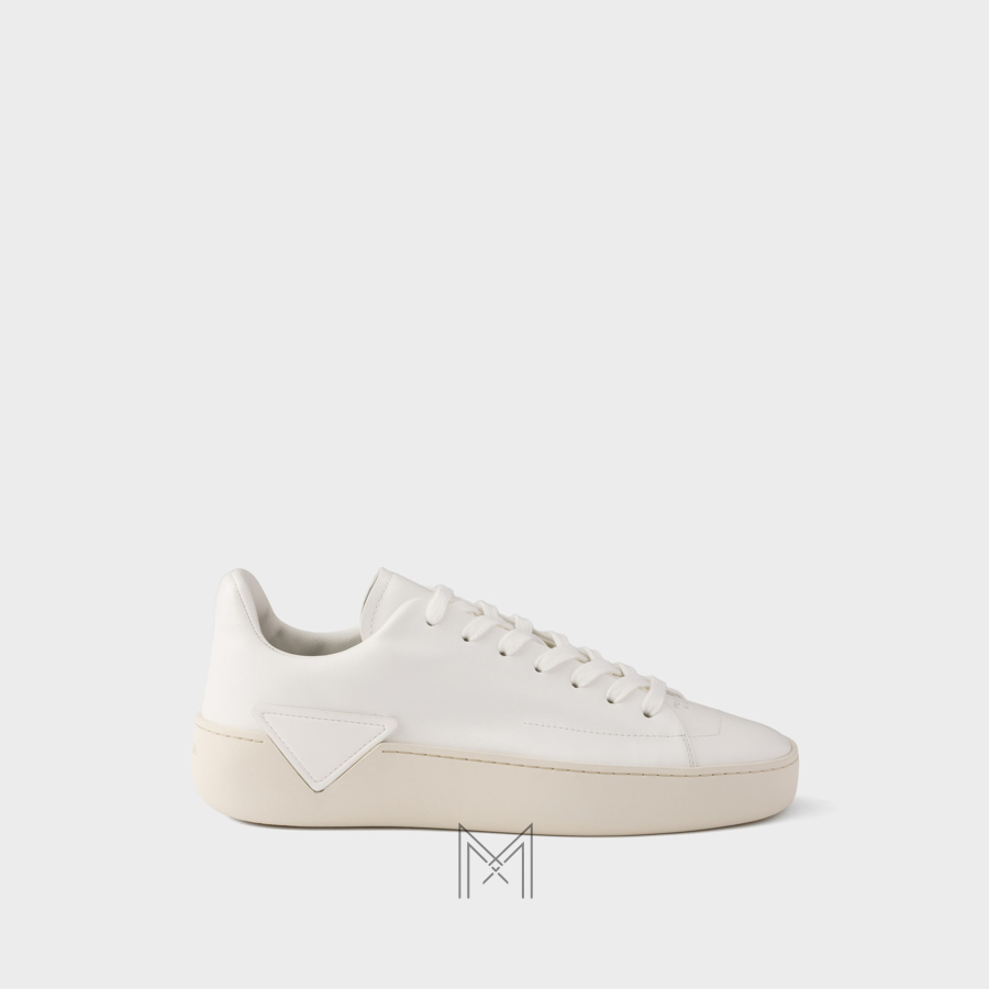 Giày thể thao Prada Court Re-Nylon màu trắng ngà authentic MHNP087 2026 Giày thể thao Prada Court Re-Nylon màu trắng ngà authentic MHNP087 2026