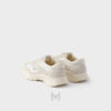 Giày thể thao Prada Mesh Fabric and Suede màu trắng authentic MHNP089 2026