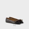 Giày búp bê Prada Antiqued leather màu đen chính hãng MHNP105 2026 Giày búp bê Prada Antiqued leather màu đen chính hãng MHNP105 2026