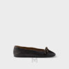 Giày búp bê Prada Antiqued leather màu đen chính hãng MHNP105 2026 Giày búp bê Prada Antiqued leather màu đen chính hãng MHNP105 2026