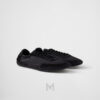 Giày Prada Collapse Re-Nylon and Suede Elasticized màu đen chính hãng MHNP020 2026