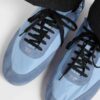 Giày Prada Collapse Re-Nylon and Suede Elasticized màu xanh nhạt chính hãng MHNP018 2026