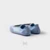 Giày Prada Collapse Re-Nylon and Suede Elasticized màu xanh nhạt chính hãng MHNP018 2026