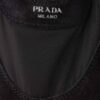 Giày Prada Collapse Re-Nylon and Suede Elasticized màu đen chính hãng MHNP020 2026