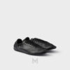 Giày Prada Collapse Leather màu đen chính hãng MHNP022 2026 Giày Prada Collapse Leather màu đen chính hãng MHNP022 2026