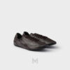 Giày Prada Collapse Leather màu nâu sẫm chính hãng MHNP021 2026 Giày Prada Collapse Leather màu nâu sẫm chính hãng MHNP021 2026