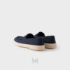 Giày loafer Prada Fabric màu xanh navy chính hãng MHNP005 2026 Giày loafer Prada Fabric màu xanh navy chính hãng MHNP005 2026