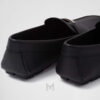 Giày Moca Prada Saffiano leather Driver màu đen chính hãng MHNP014 2026