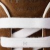 Giày thể thao cổ thấp Prada da lộn màu nâu authentic MHNP091 2026