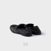 Giày loafer Prada Shuffle Antiqued Leather màu đen chính hãng MHNP124 2026