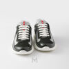 Giày thể thao Prada Patent Leather and Technical Fabric phối màu chính hãng MHNP007 2026 Giày thể thao Prada Patent Leather and Technical Fabric phối màu chính hãng MHNP007 2026